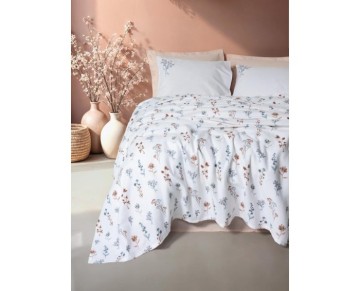 Cotton Box Estiva Çift Kişilik Pike Takımı Briar Somon