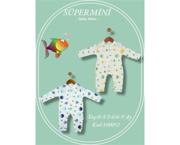 3/9 AY 100052-RAPORLU BALIKLAR MANŞETLİ TULUM