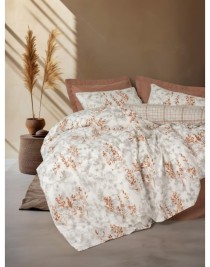 Cotton Box Çift Kişilik Modeline Nevresim Takımı Lamina Tarçın