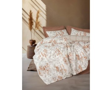 Cotton Box Tek Kişilik Nevresim Takımı Lamina Tarçın 8680108078648