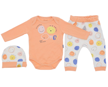 6/9 AY 18149 Erkek Smiles 3P Badili Takım