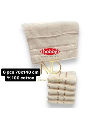 Hobby Dolce Somon 50x90 6'lı Havlu Seti