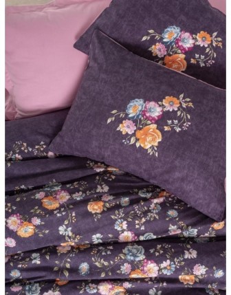 Cotton Box Feminen Çift Kişilik Nevresim Takımı Alessa Pembe