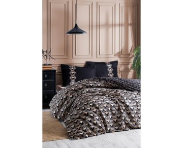 Özdilek Tek Kişilik Ranforce Nevresim Takımı Ouro Siyah