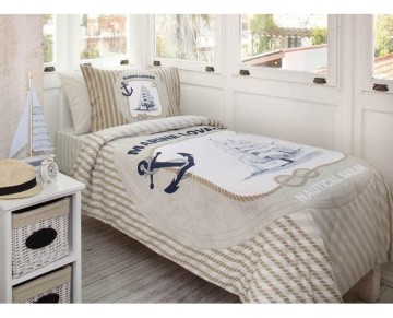 Özdilek Tek Kişilik Ranforce Nevresim Takımı Marine Lovers