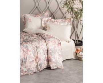 Cotton Box Çift Kişilik Elit Saten Nevresim Takımı Layana Pembe