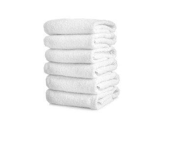 Nevresim Dünyası 6'lı Otel Tipi 90x150 Banyo Havlusu Beyaz