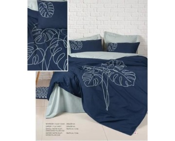 Cotton Box Brode Ranforce Çift Kişilik Nevresim Takımı Silva Mint