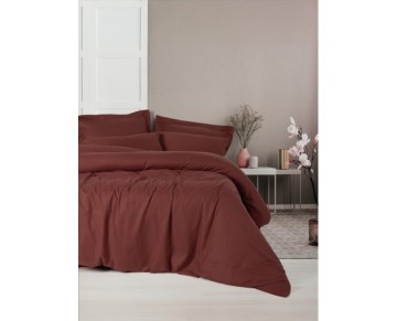 Cotton Box Çift Kişilik Nevresim Takımı Tensel Craft Bordo