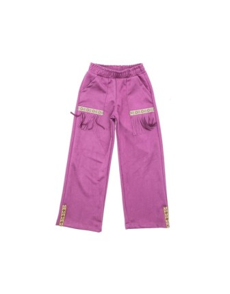 5/9 YAŞ 022162 SÜET CEP PÜSKÜLLÜ BOLPAÇ PANTALON