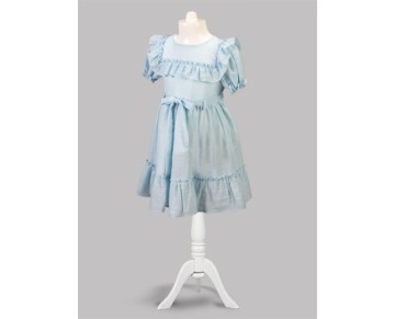 2/5 YAŞ 5803 ROBASI FIRFIRLI ELBİSE