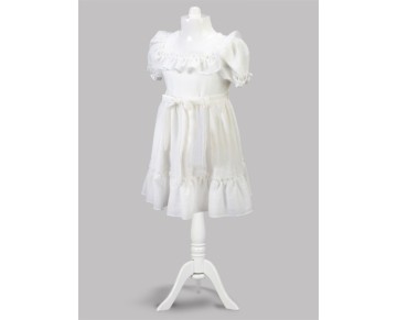 2/5 YAŞ 5803 ROBASI FIRFIRLI ELBİSE