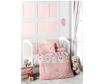 Nevresim Dünyası Patik Bebek Nevresim Takımı Bunny