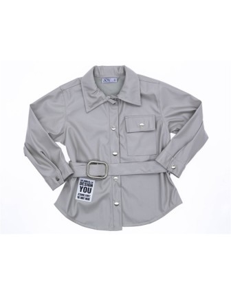 10/14 YAŞ 3317 DERİ KEMETLİ TUNİK GÖMLEK