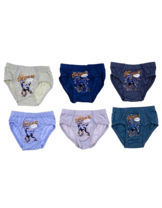 2/12 YAŞ 8910 ERKEK BASKILI KOM SLİP