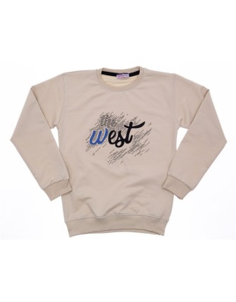 13/16 YAŞ 10479 WEST NAKISLI SWEAT