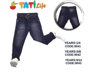 1-4 YAS ERKEK KOT PANTOLON 9041