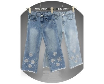 2/6 YAŞ-4536-citywear kız pantolon