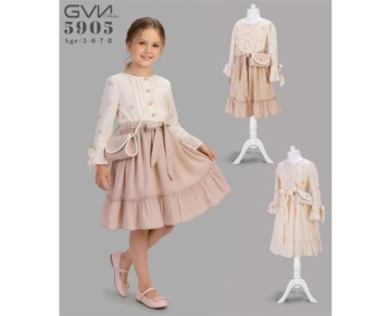 5/8 YAŞ-5905-PUANTİYE BASKILI