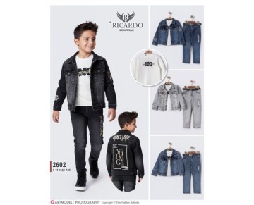 6/10 YAŞ 2602 young  3 lü kot takım