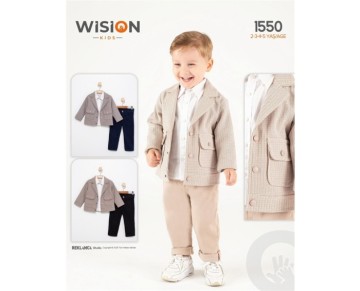 2/5 YAŞ-1550-ERKEK CEKET TAKIM