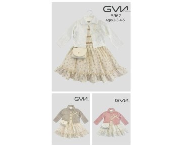 2/5 YAŞ-5962-TRİKOLU MÜSLİN