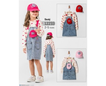 2/5 YAŞ-12233-3 LÜ JİLE  TAKIM