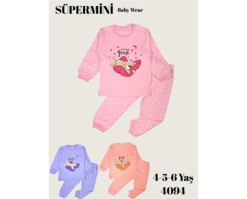 4/6 YAŞ 4094-YILDIZ MİNDERLİ AYI 2Lİ TAKIM