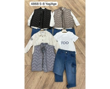 5/8 YAŞ 4868- YELEKLI TAKIM