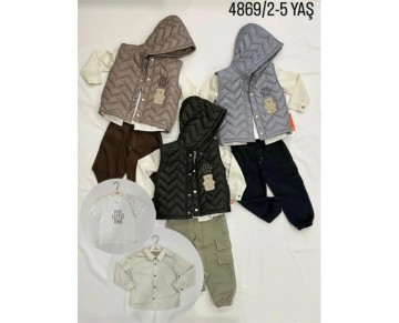 2/5 YAŞ 4869- YELEKLI TAKIM