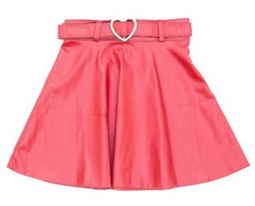 10/14 YAŞ 3344 DERİ KLOŞ KEMERLİ ETEK