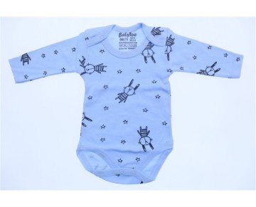 0/9 AY 708227-BABYTOO KUCUK YILDIZ TAVSAN DESENLI KOLLU BADI