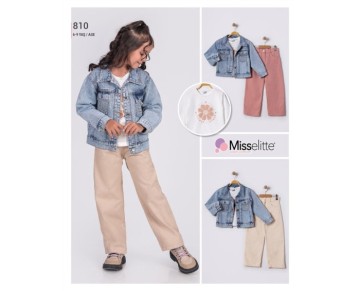 6/9 YAŞ-810-KIZ 6-9 KOT TAKIM