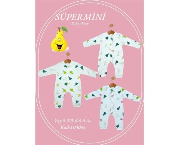 3/9 AY 100064-RAPORLU ARMUT MANŞETLİ TULUM