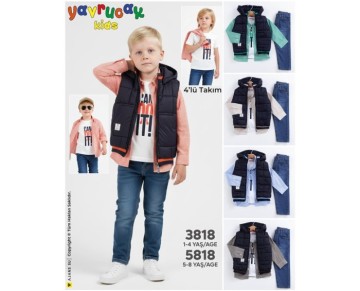 1/4 YAŞ-3818-4 LÜ TAKIM