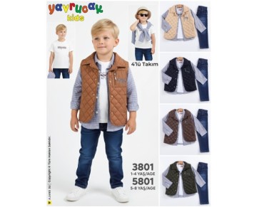 5/8 YAŞ-5801-4 LÜ TAKIM