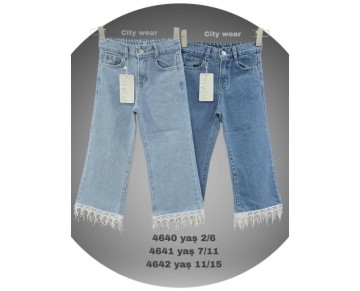 11/15 YAŞ-4642-citywear kız pantolon