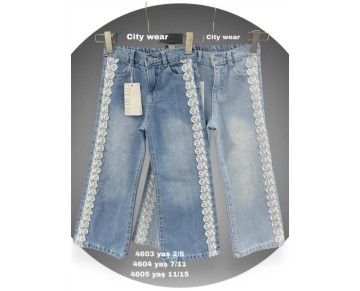 11/15 YAŞ-4605-citywear kız pantolon