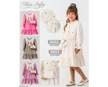 5-8 YAS -3653- ELBISE