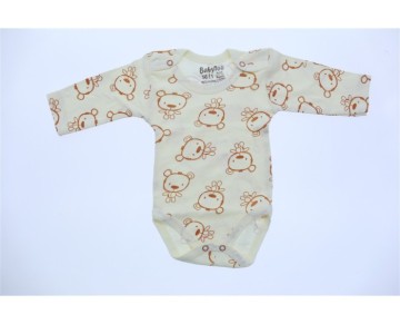 0/9 ay 708234-BABYTOO KUCUK YENI AYI DESENLI KOLLU BADI