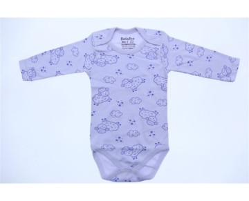 0/9 ay 708232-BABYYOO KUCUK KUZU DESENLI KOLLU BADI