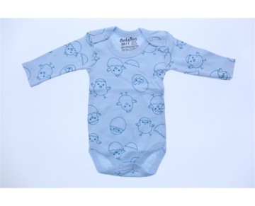 0/9 ay 708231-BABYTOO KUCUK YENI CIVCIV DESENLI KOLLU BADI