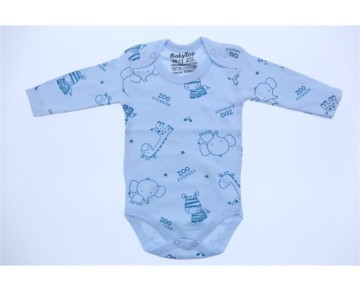 0/9 ay -708233-BABYTOO KUCUK SAFARI DESENLI KOLLU BADI