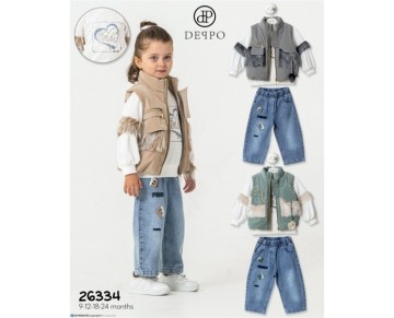 9/24 AY-26334-26334 9/24AYLIK FLOTA FERMUARLI ÜÇLÜ TAKIM