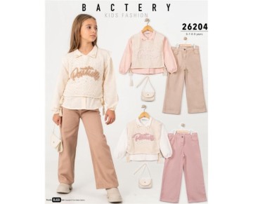 6/9 YAŞ-26204-3 LÜ TRİKO TAKIM