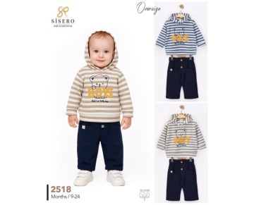 6/15 AY-02518-ERKEK BEBEK AYLIK TAKIM