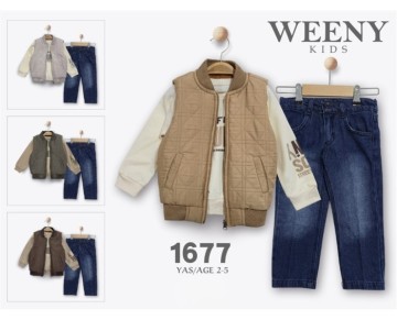 2/5 YAŞ-1677-2*5 YAŞ 3 LÜ YELEK TAKIM