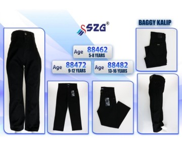 9/12 YAŞ-88472-SZG ERKEK KOT PANTOLON
