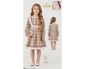6/9  yaş -858-BURBERRY ELBİSE