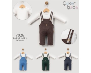 3/12 AY-7026-ÇAKAR BABY SLOPET TAKM